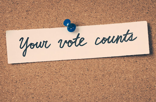 your vote counts | election in the HOA